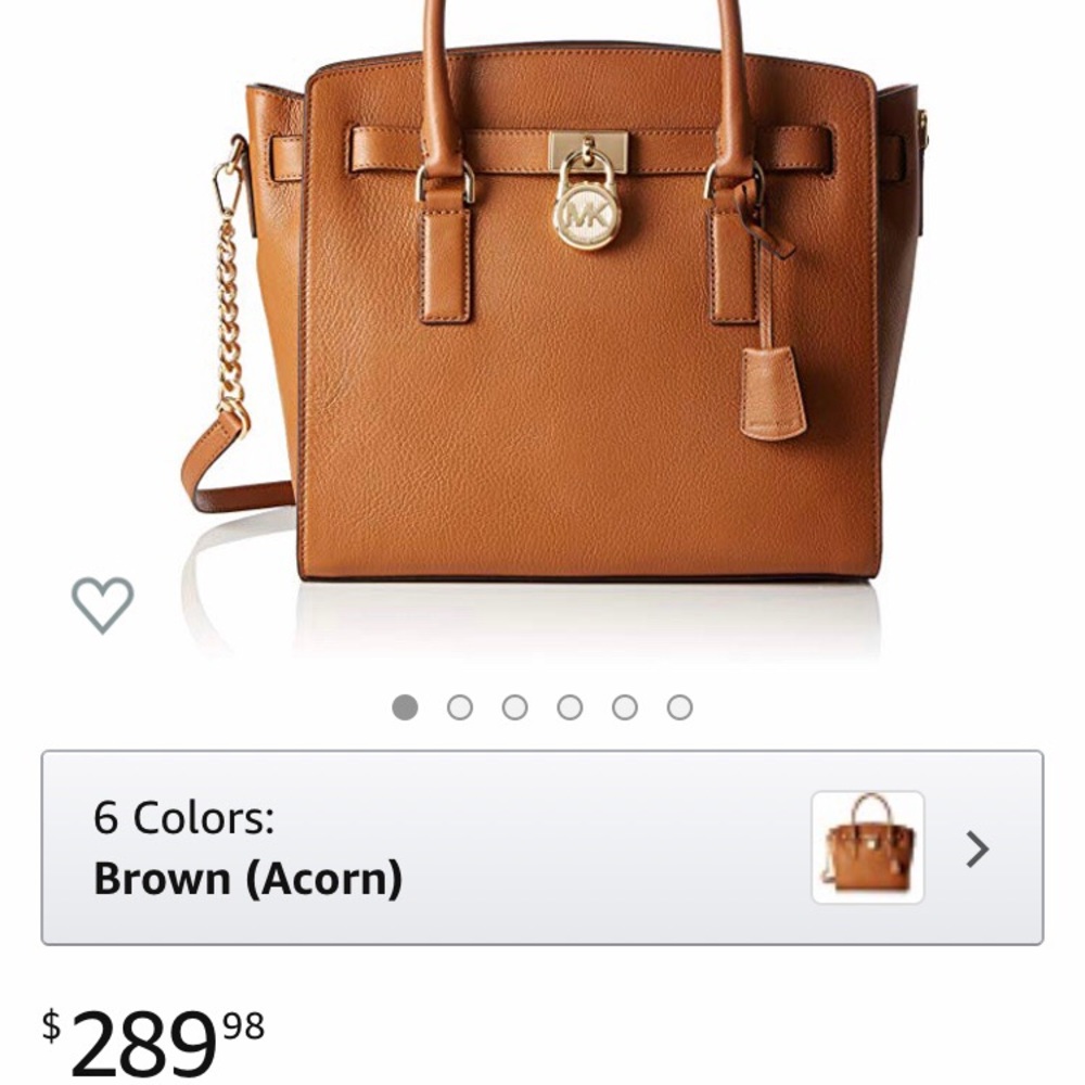 NWT Michael Kors Hamilton Satchel - medium - Picture 1 of 8